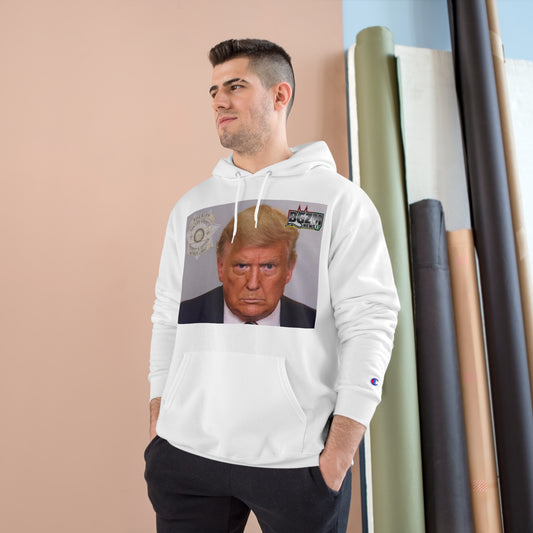 Trump 2024 Mugshot 2 Champion Hoodie