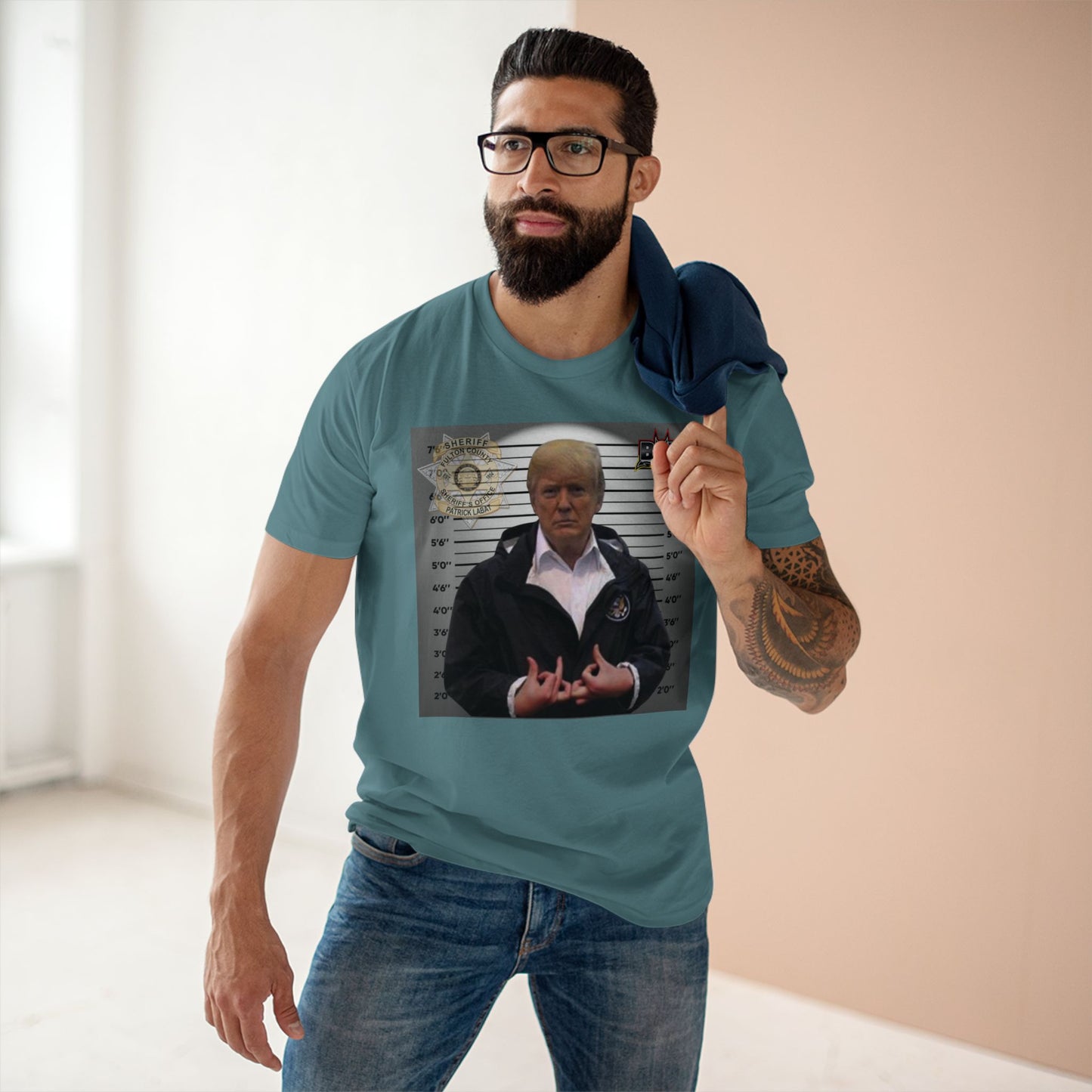 Trump is a Blood Men's Staple Tee