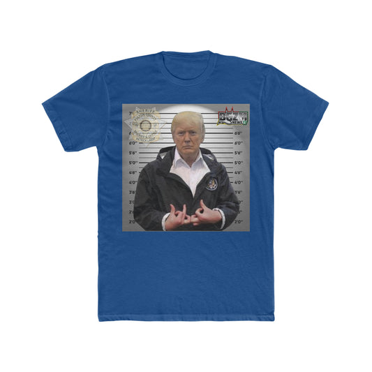 Trump is a Blood Men's Cotton Crew Tee
