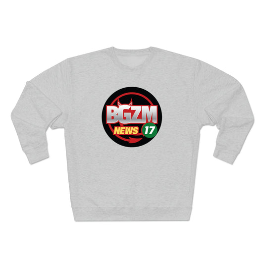 Unisex BGZM NEWS 17 Premium Crewneck Sweatshirt