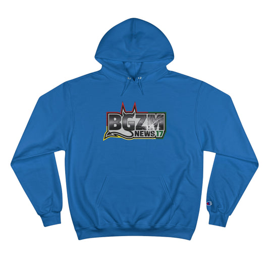 BGZM NEWS 17 LOGO Champion Hoodie