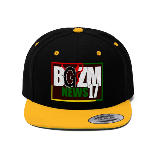 Unisex BGZM News 17 Snapback