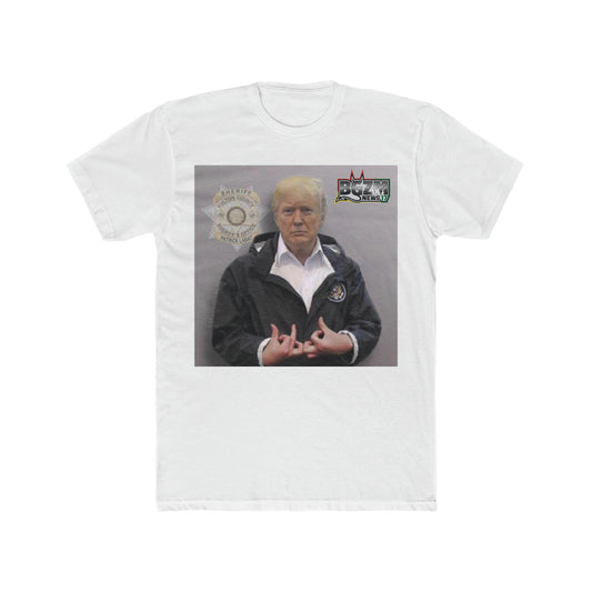 Trump Is a Blood Men's Cotton Crew Tee