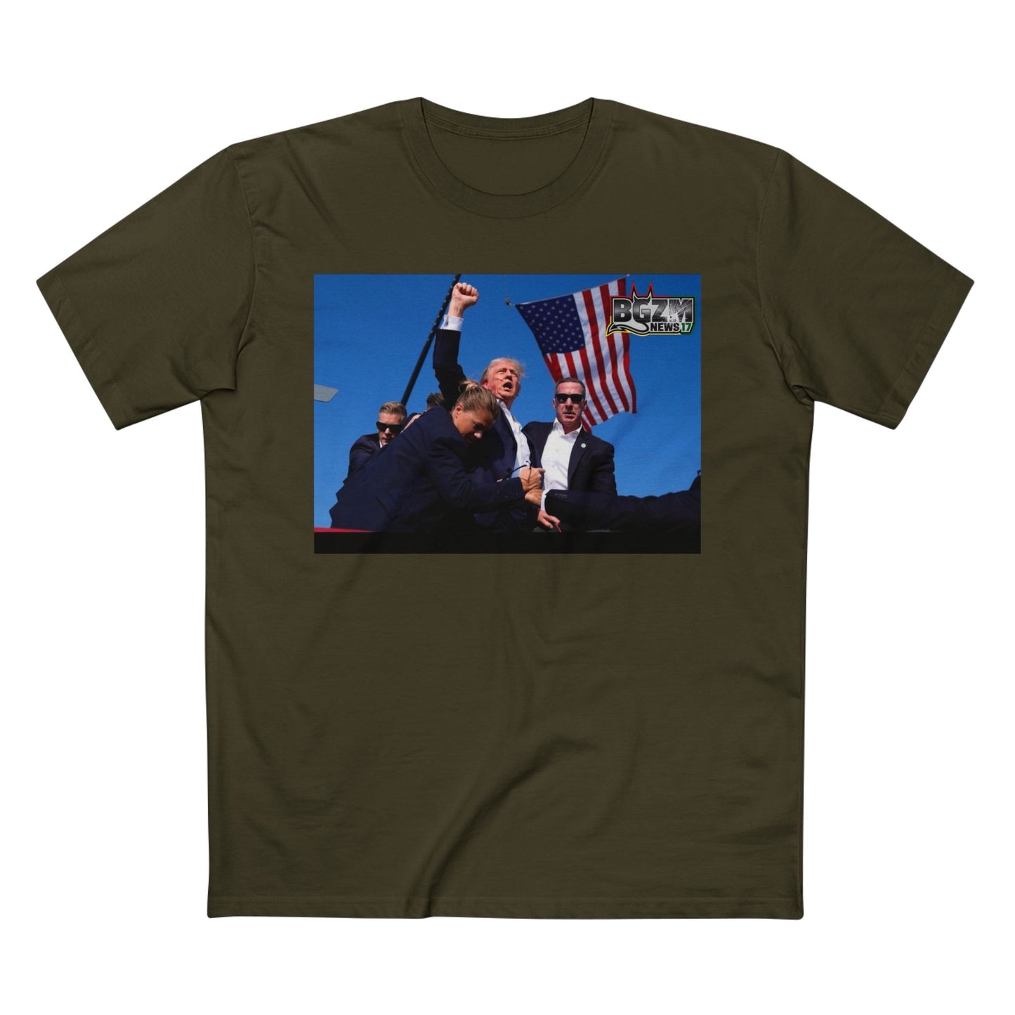 Trump Fights For USA T Shirt