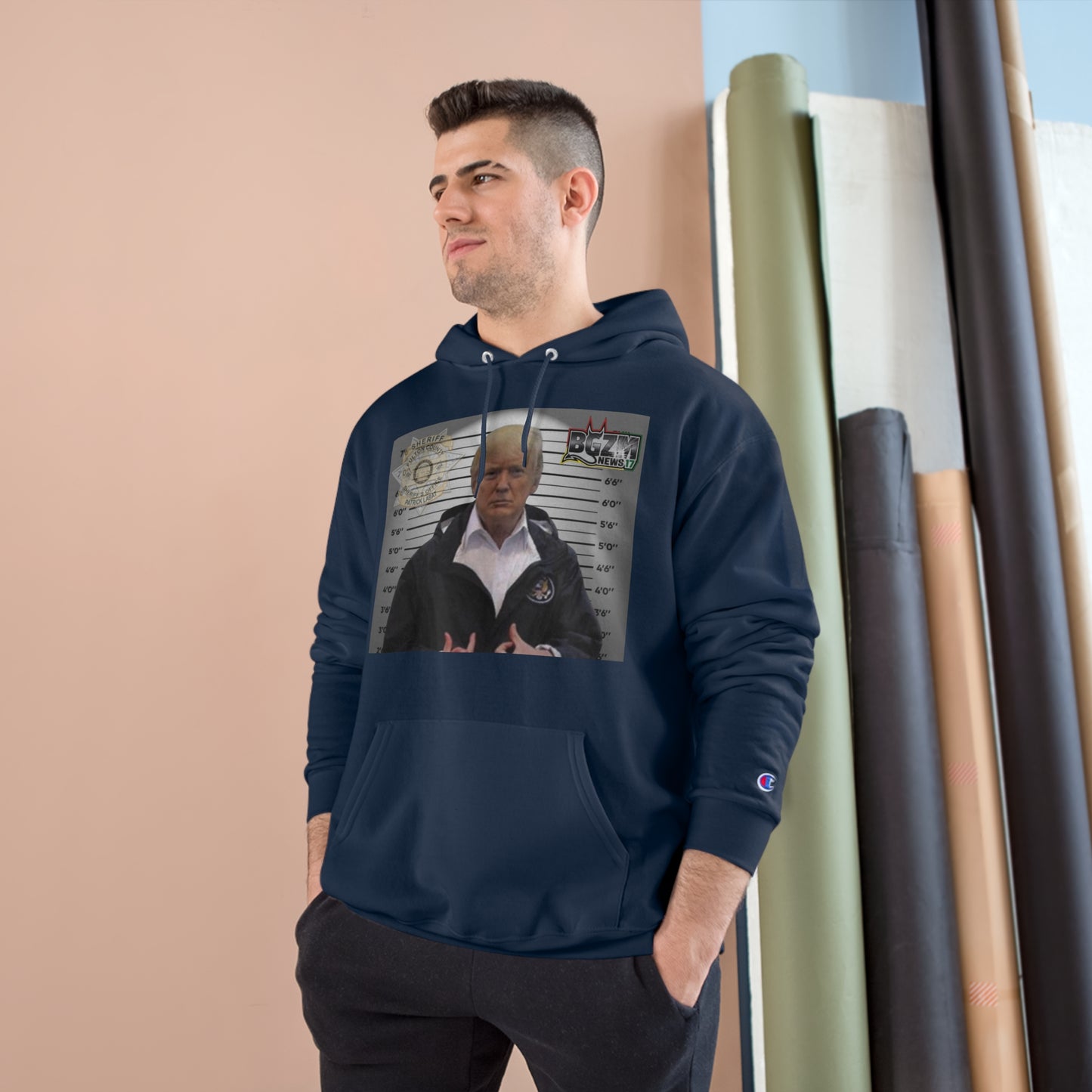 Trump is a Blood Champion Hoodie