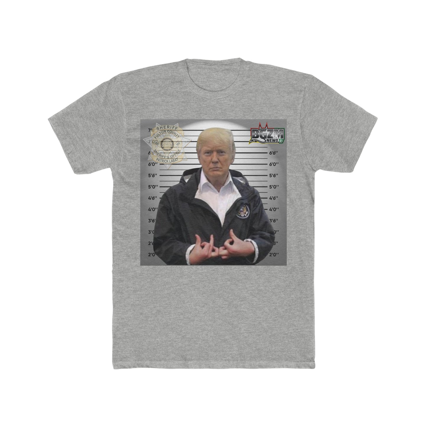 Trump is a Blood Men's Cotton Crew Tee