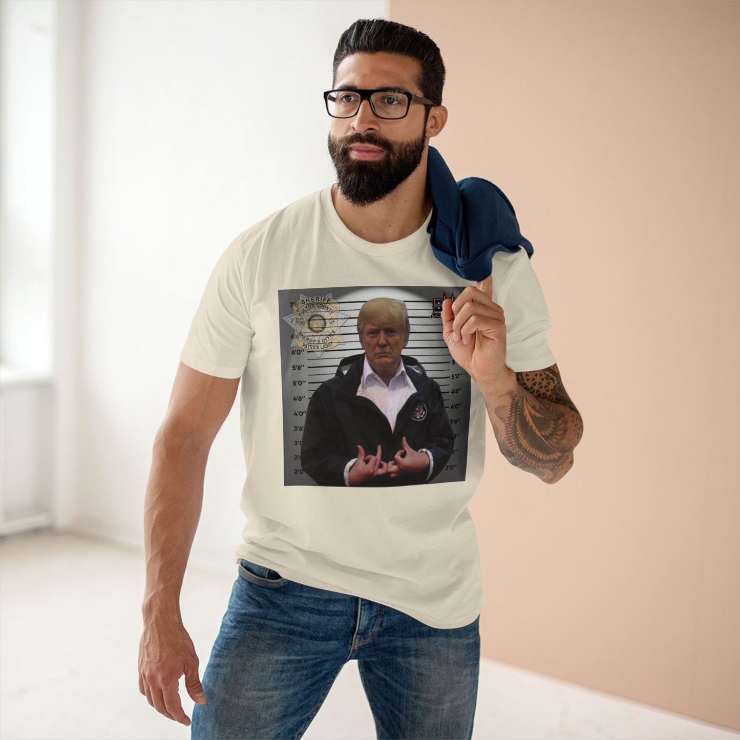 Trump is a Blood Men's Staple Tee