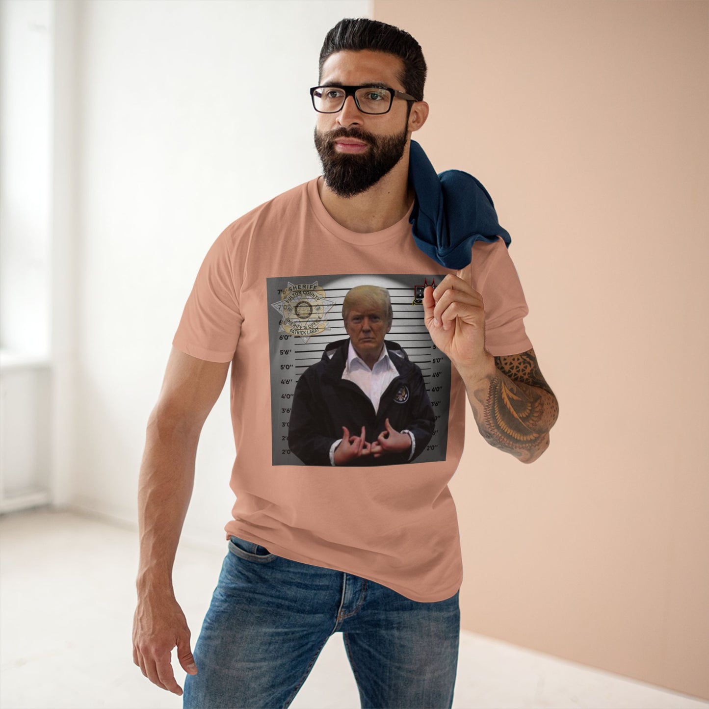 Trump is a Blood Men's Staple Tee