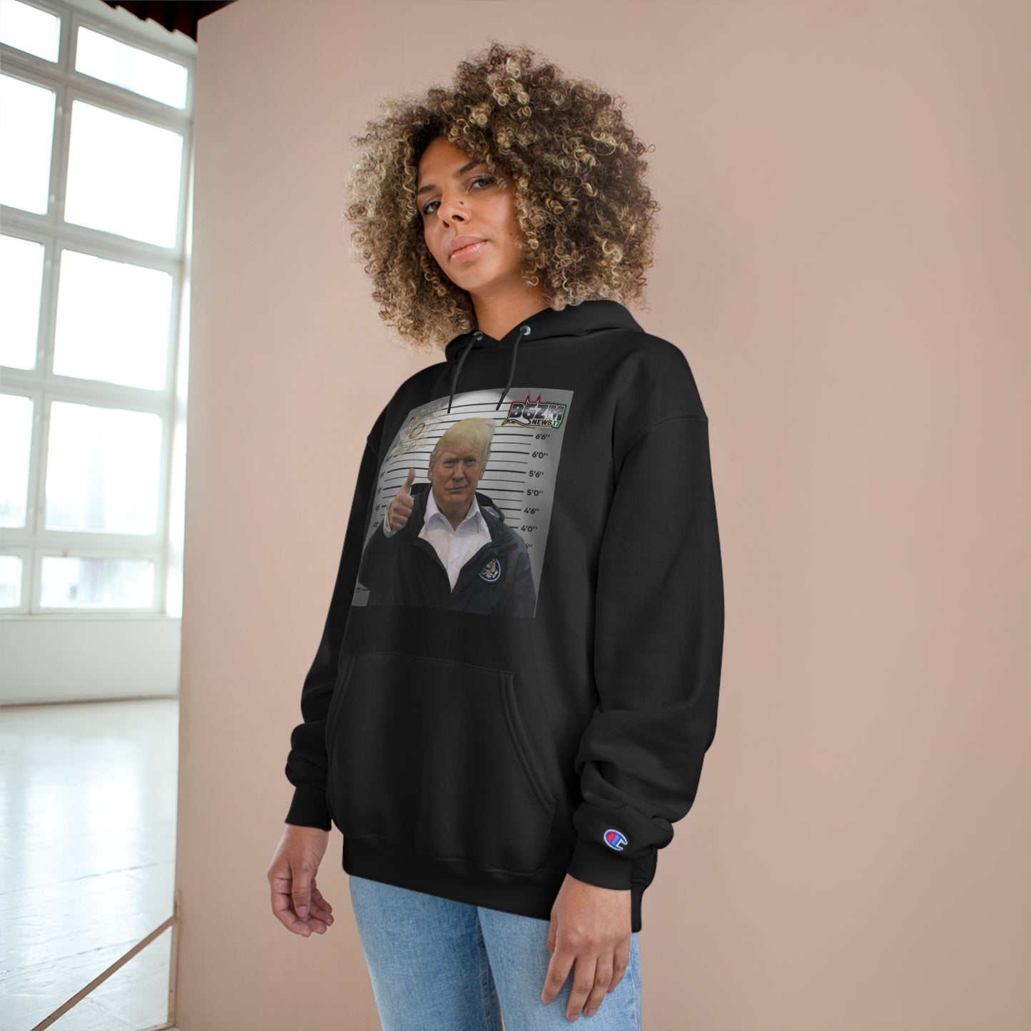 Thumbs Up for Trump Champion Hoodie