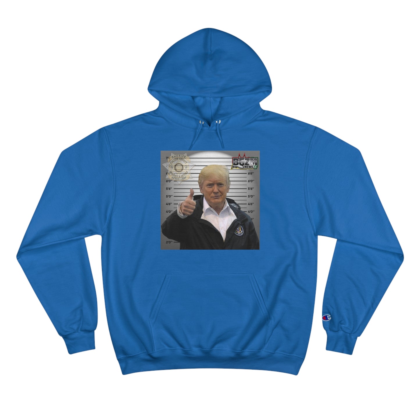 Thumbs Up for Trump Champion Hoodie