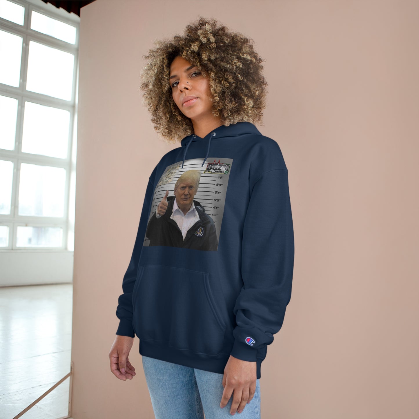 Thumbs Up for Trump Champion Hoodie