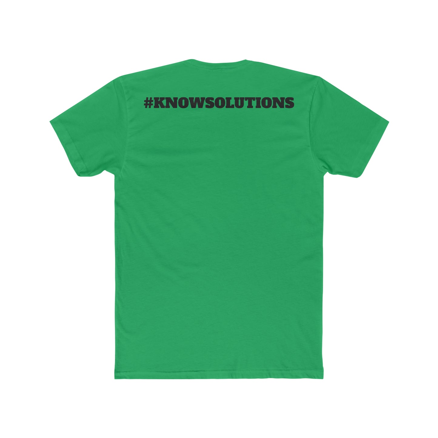 #KnowSolutions Men's Cotton Crew Tee