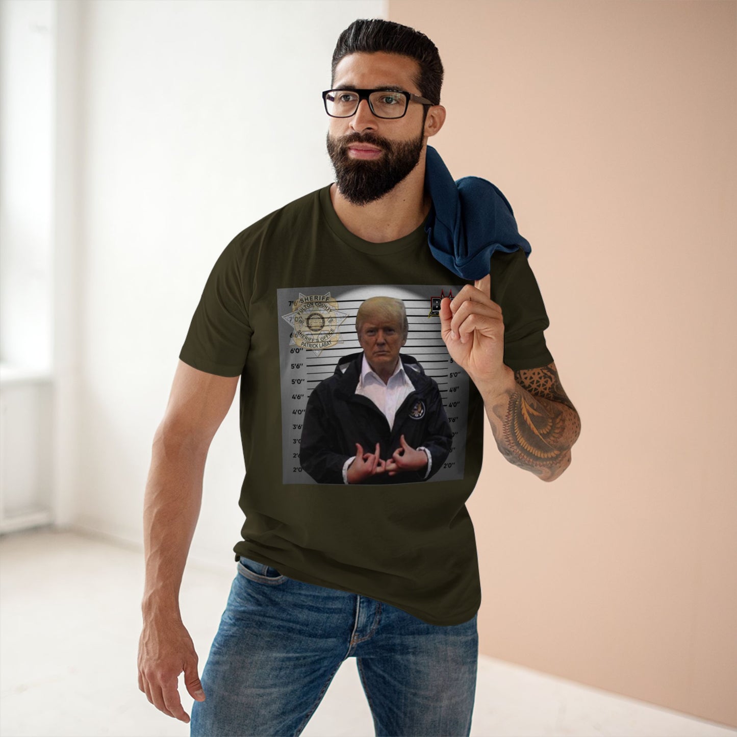 Trump is a Blood Men's Staple Tee