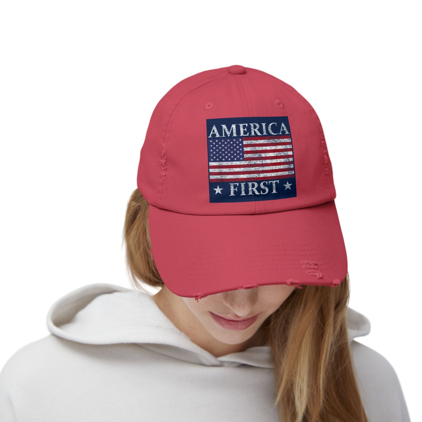 America First Tattered Hats