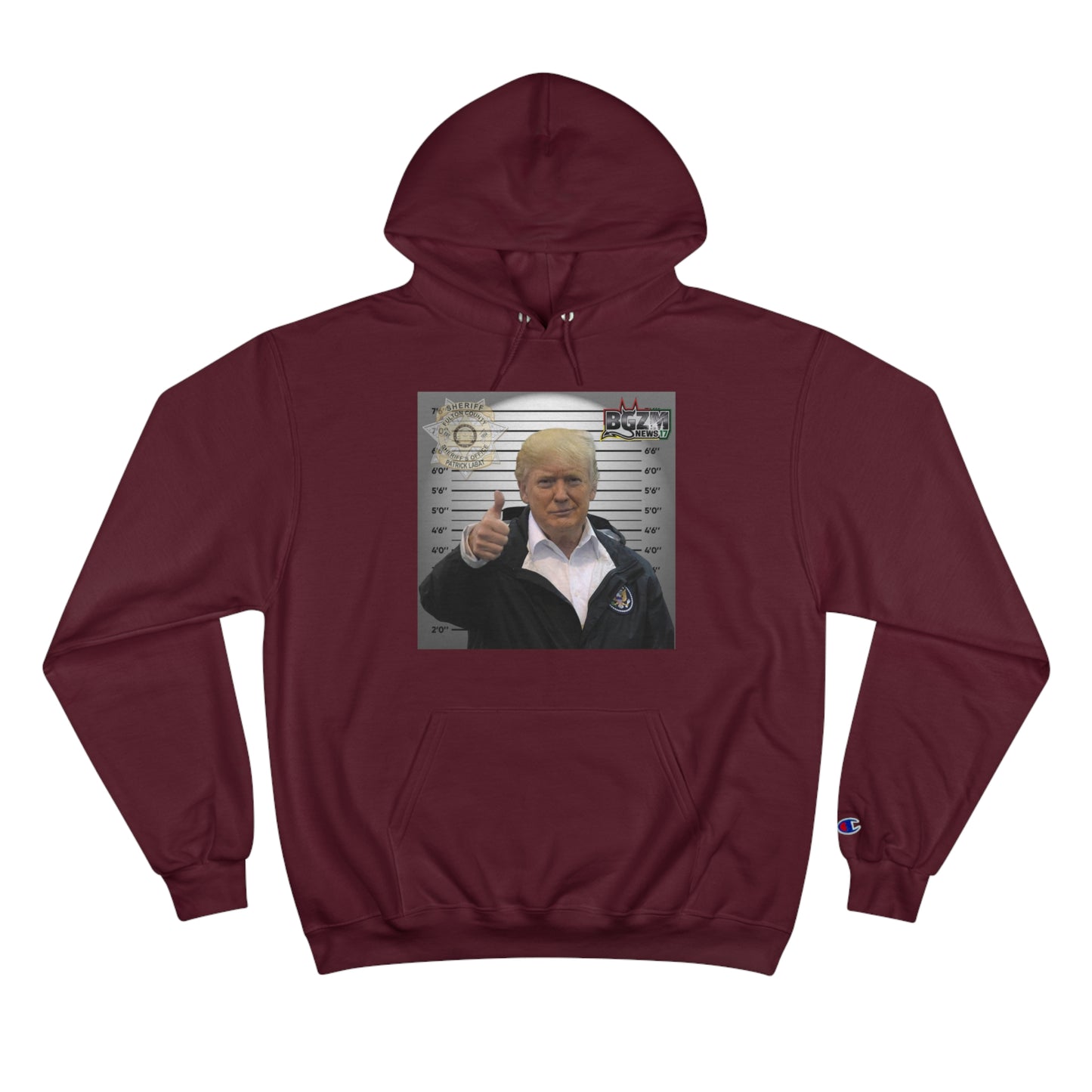 Thumbs Up for Trump Champion Hoodie
