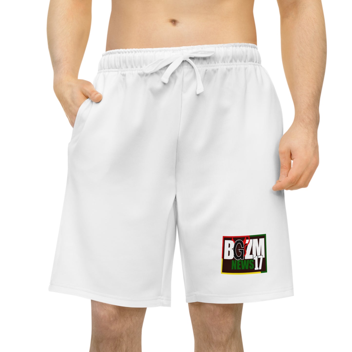 BGZM News 17 Athletic Long Shorts