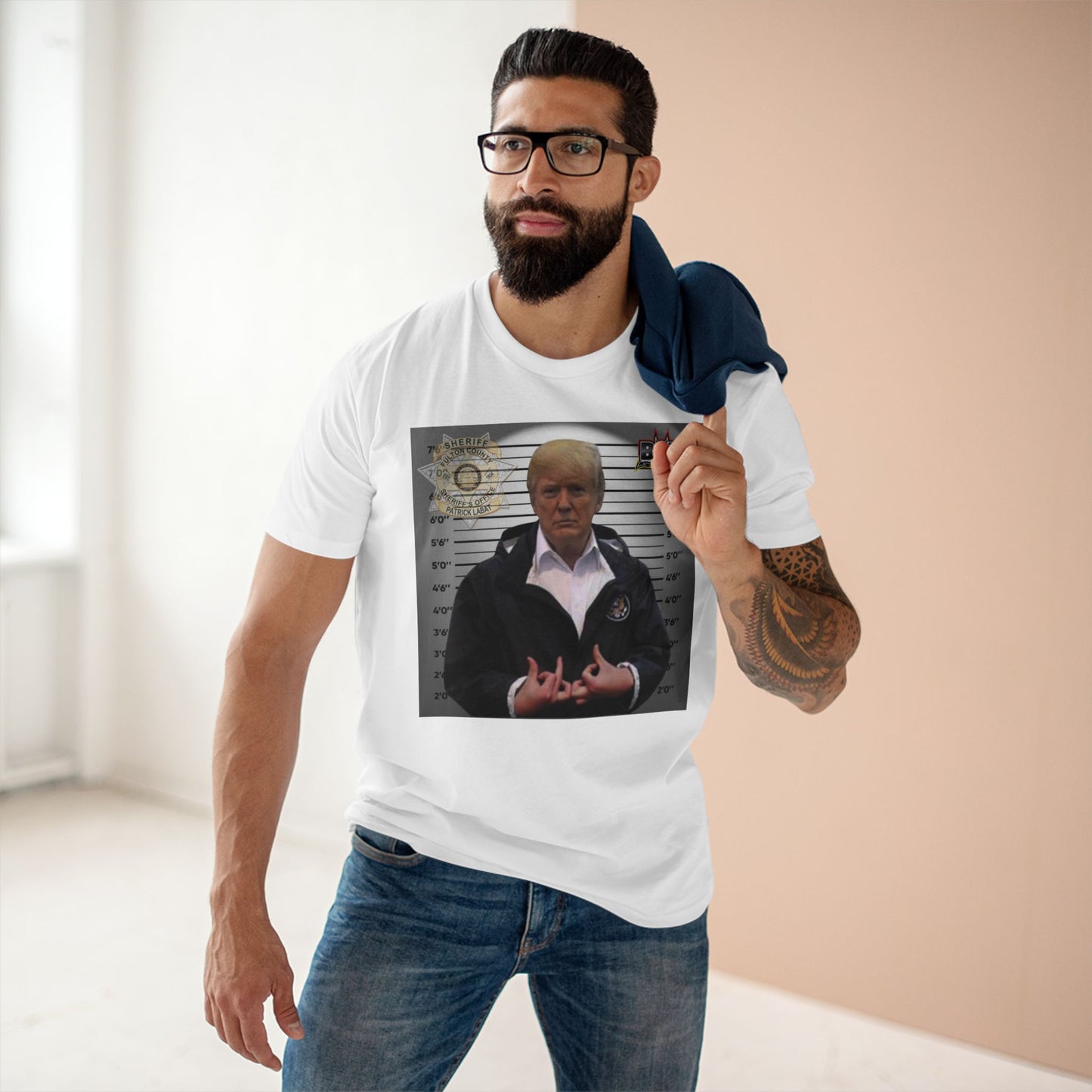 Trump is a Blood Men's Staple Tee