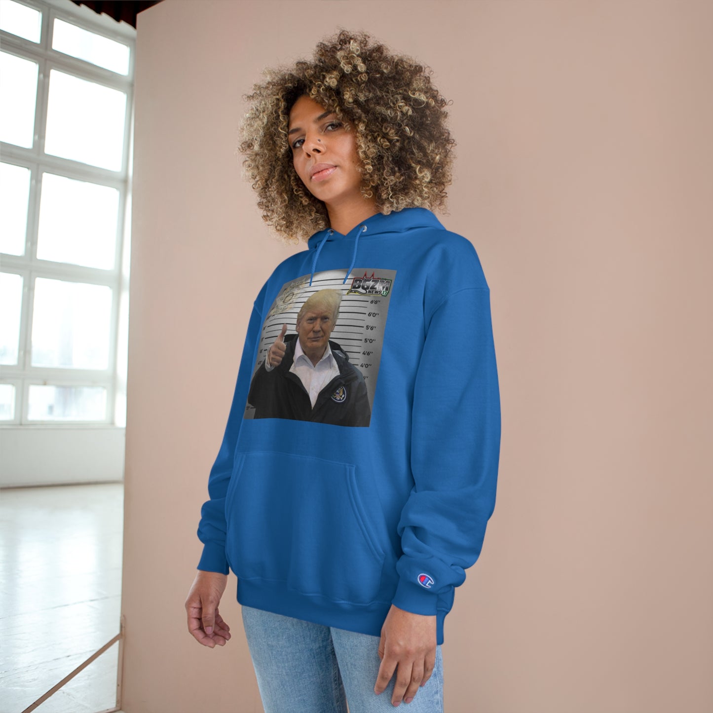 Thumbs Up for Trump Champion Hoodie
