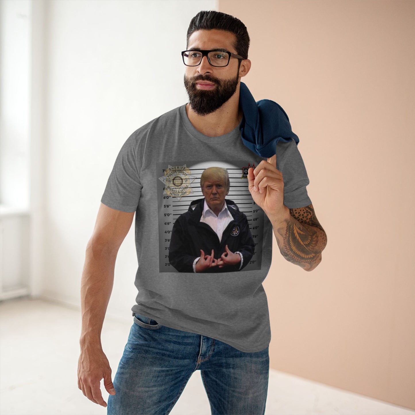 Trump is a Blood Men's Staple Tee