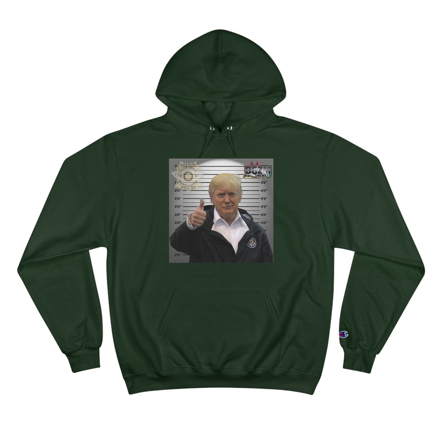 Thumbs Up for Trump Champion Hoodie