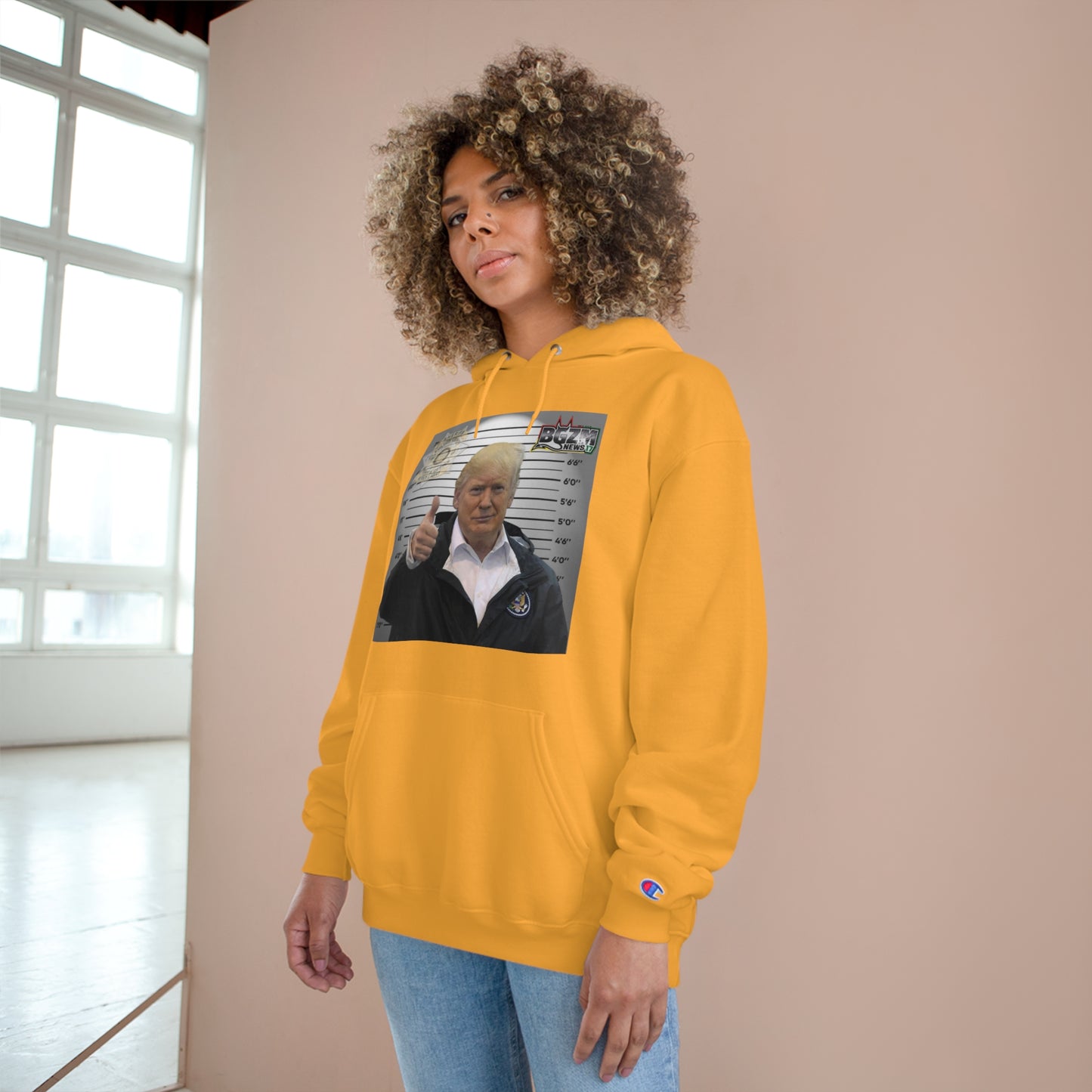 Thumbs Up for Trump Champion Hoodie