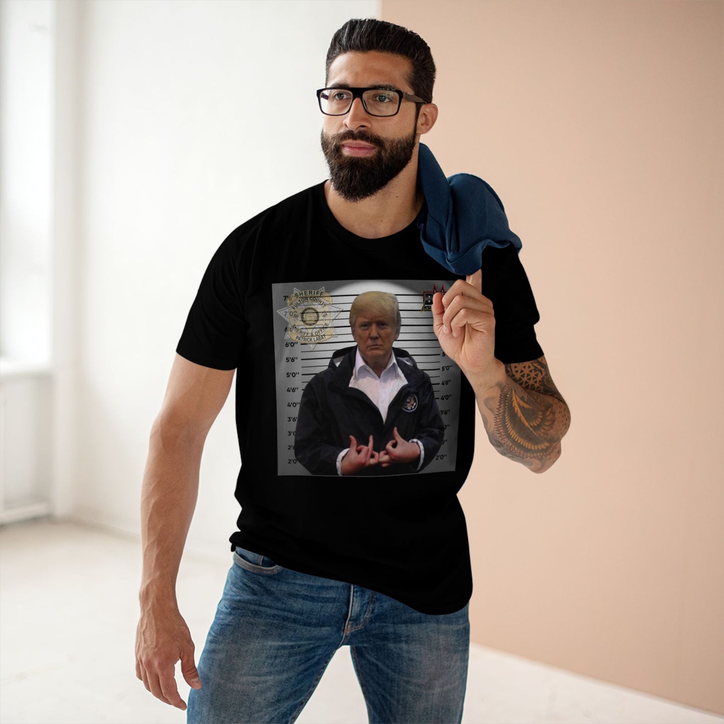 Trump is a Blood Men's Staple Tee
