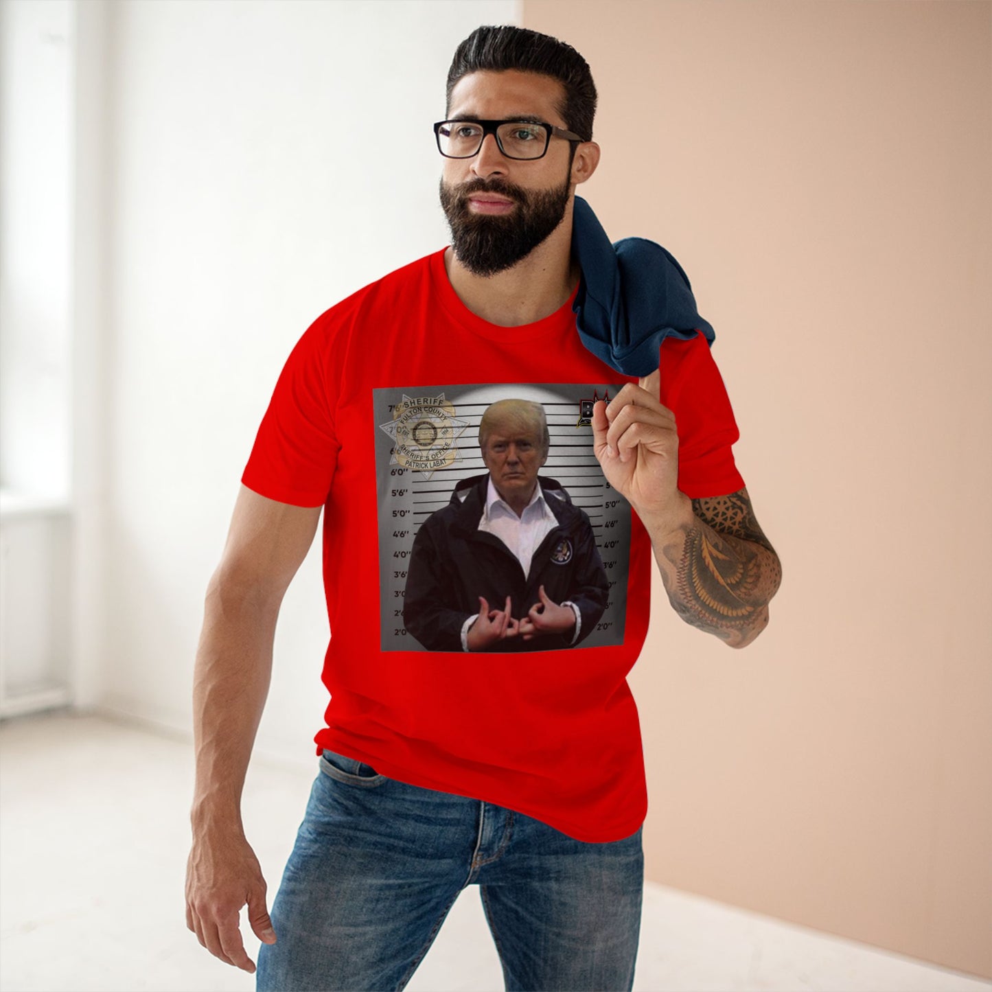 Trump is a Blood Men's Staple Tee