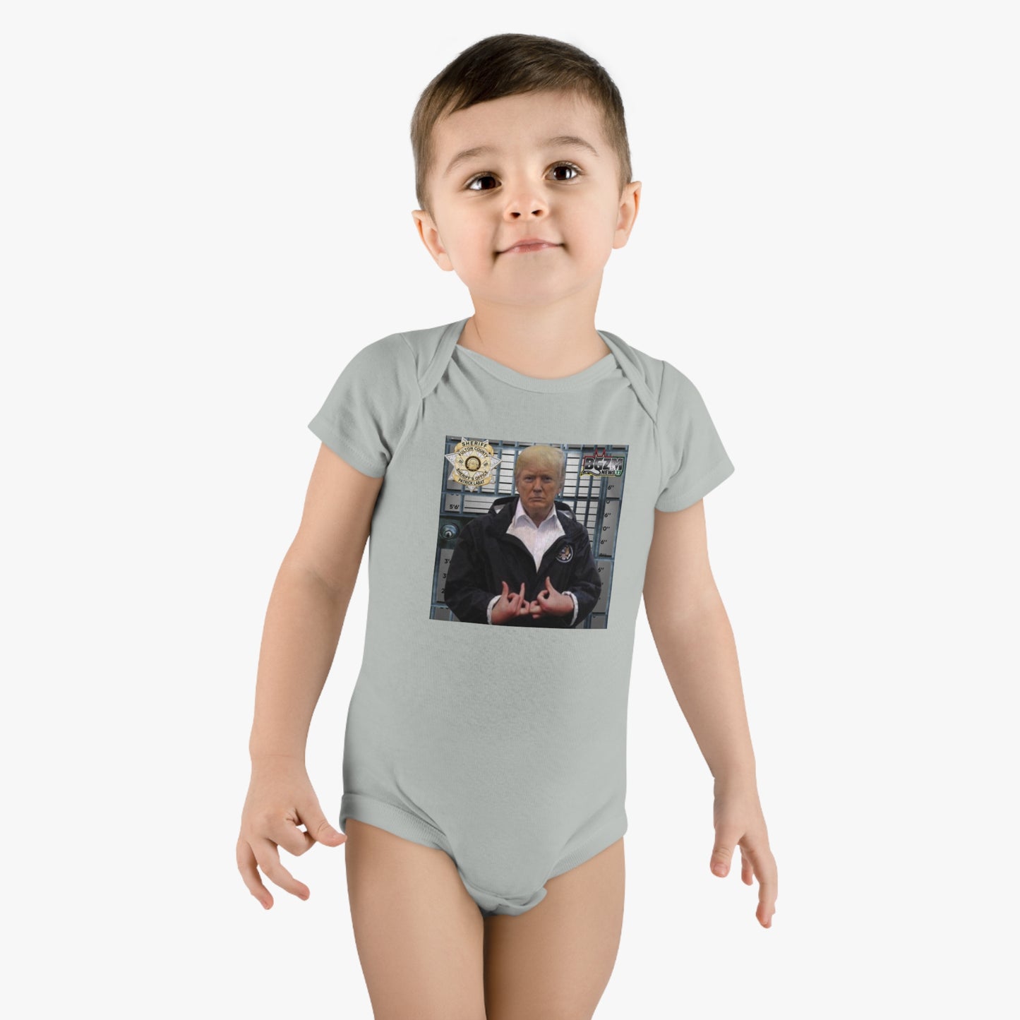 Trump Is a Blood Onesie Mug Shot