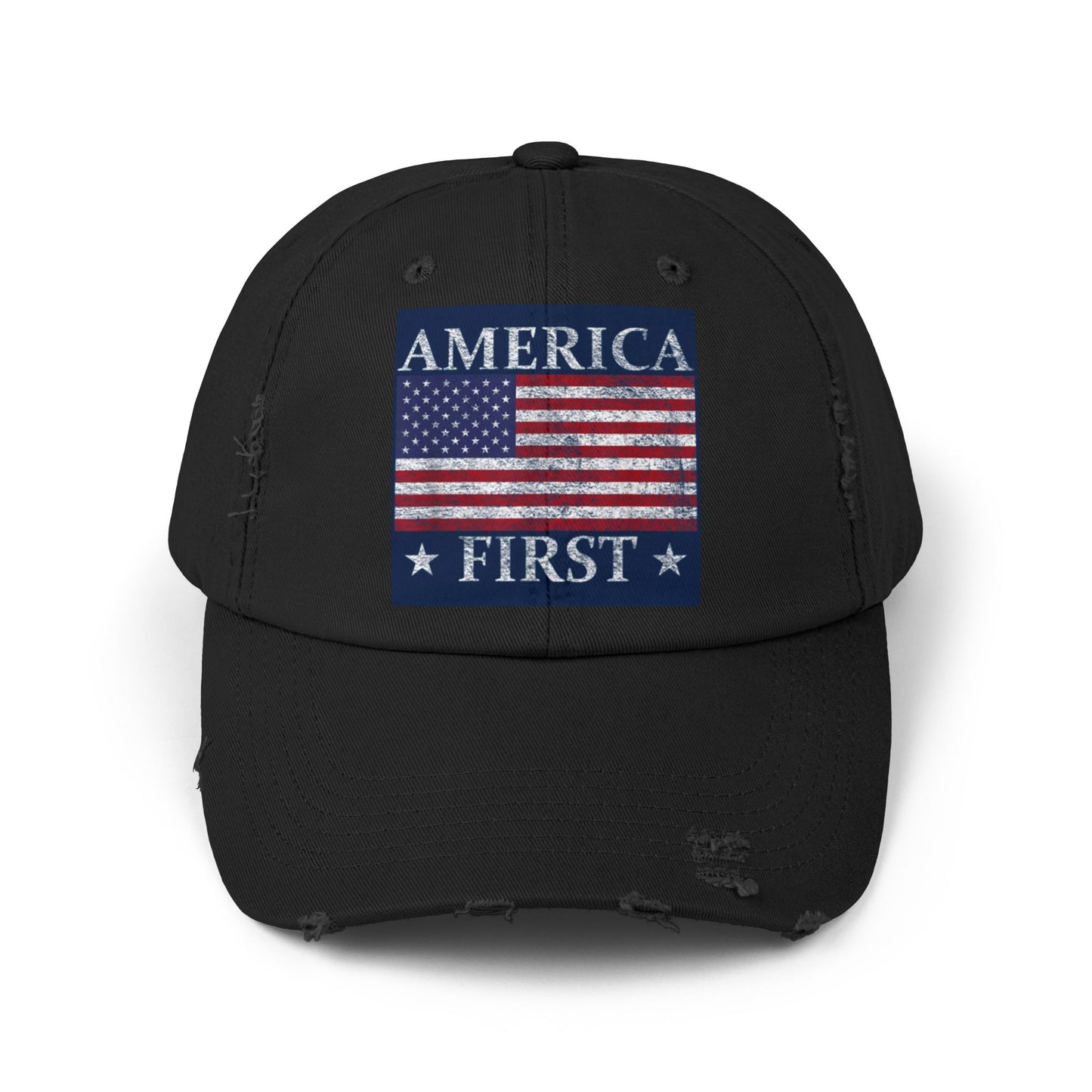 America First Tattered Hats