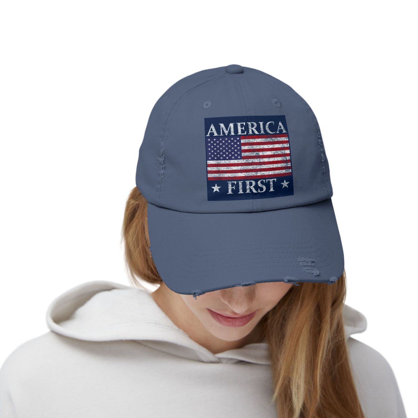 America First Tattered Hats