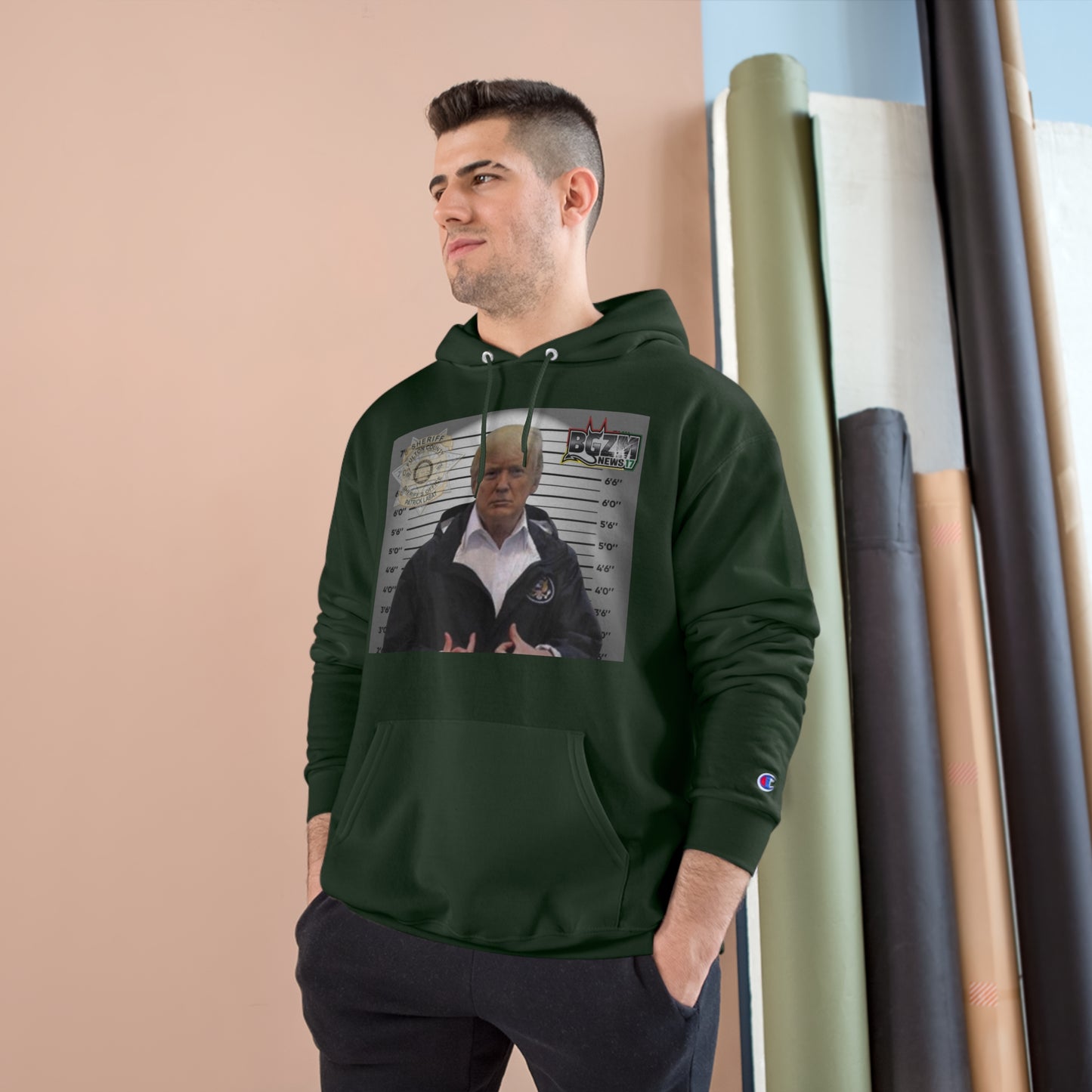 Trump is a Blood Champion Hoodie