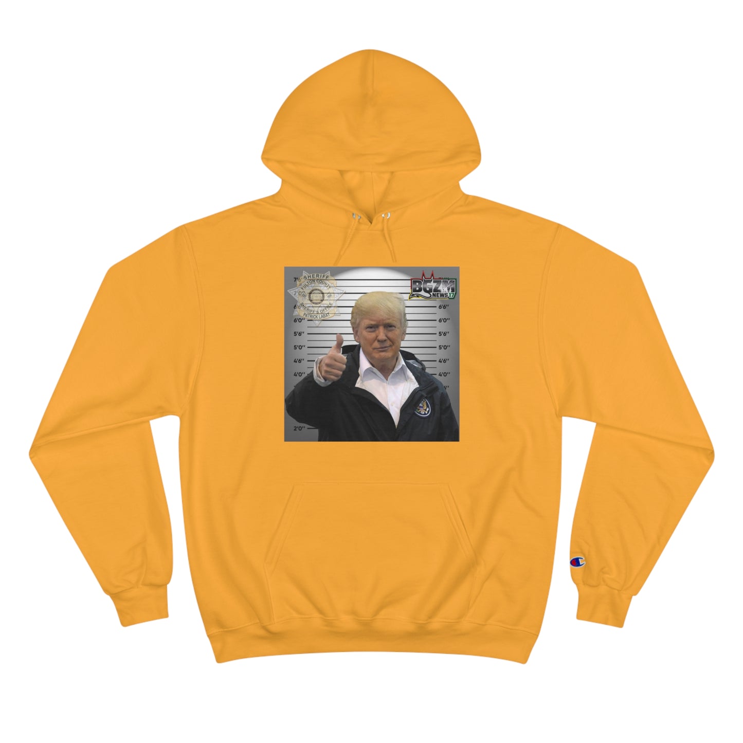 Thumbs Up for Trump Champion Hoodie