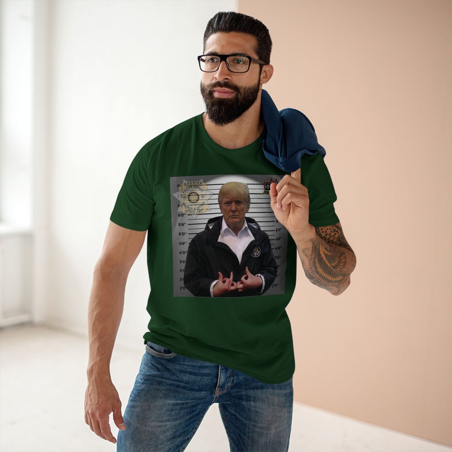 Trump is a Blood Men's Staple Tee