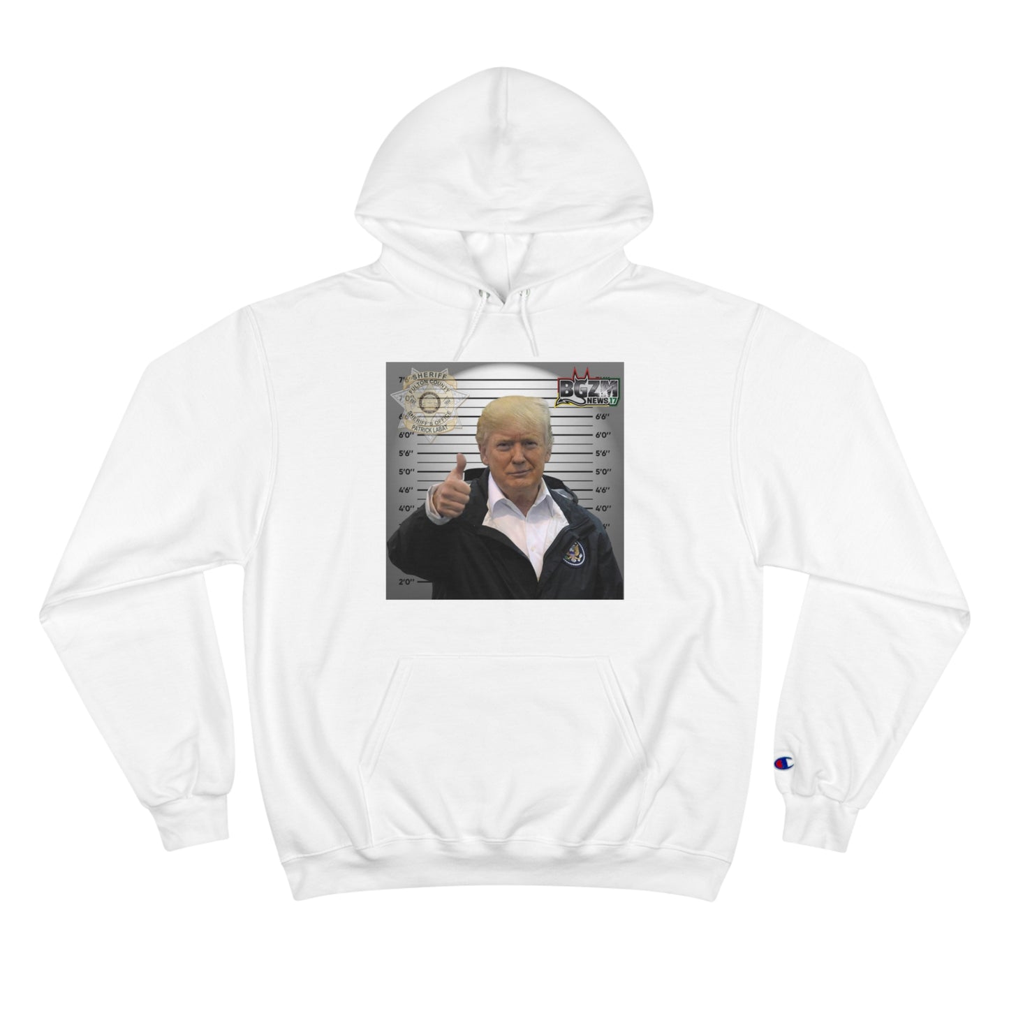 Thumbs Up for Trump Champion Hoodie