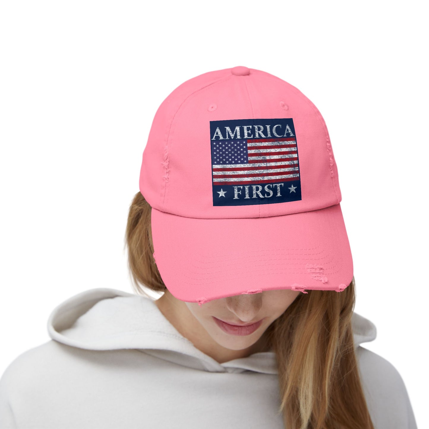 America First Tattered Hats