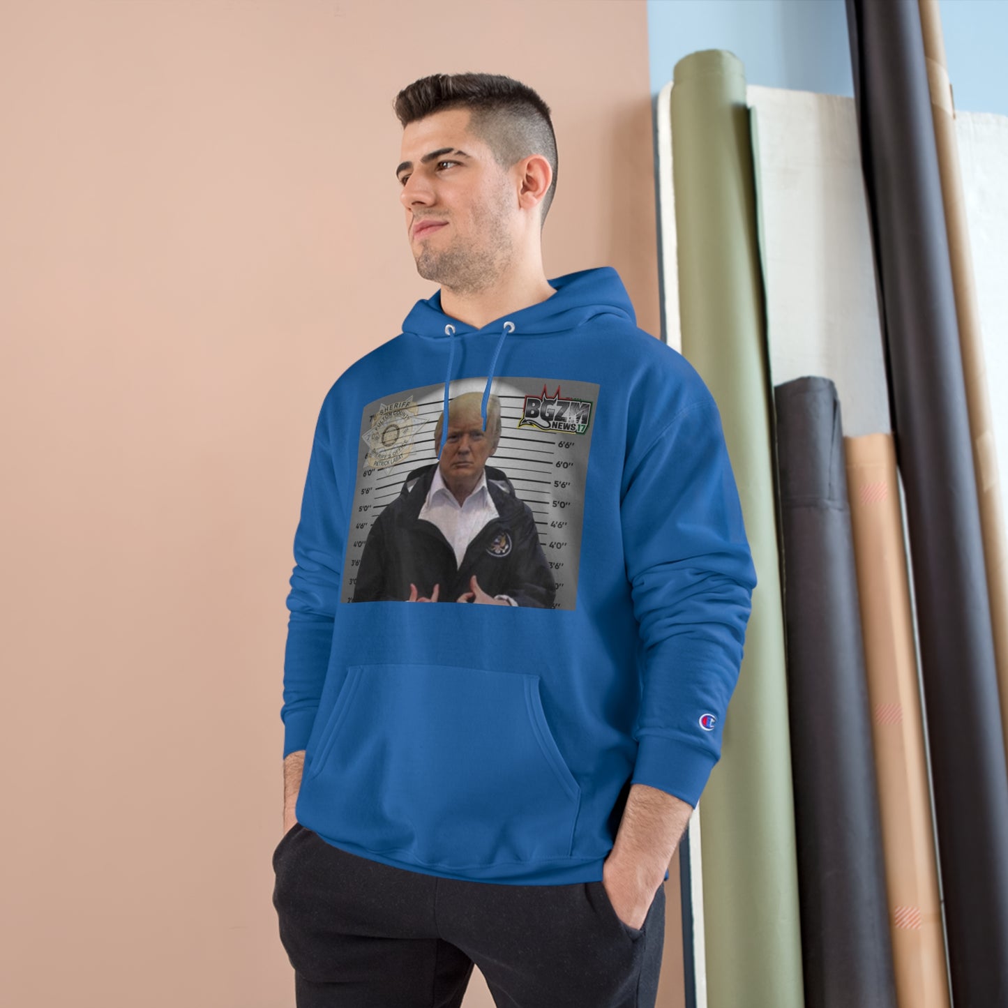 Trump is a Blood Champion Hoodie