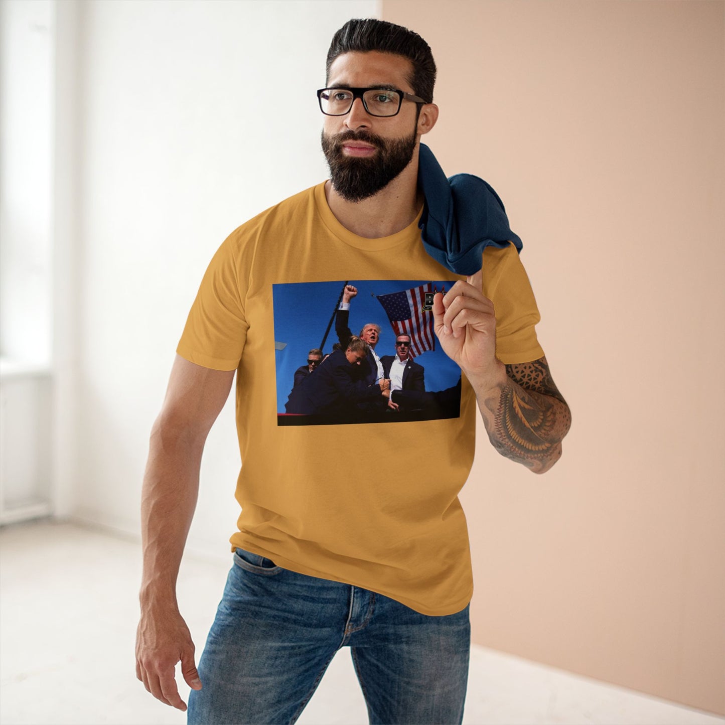 Trump Fights For USA T Shirt