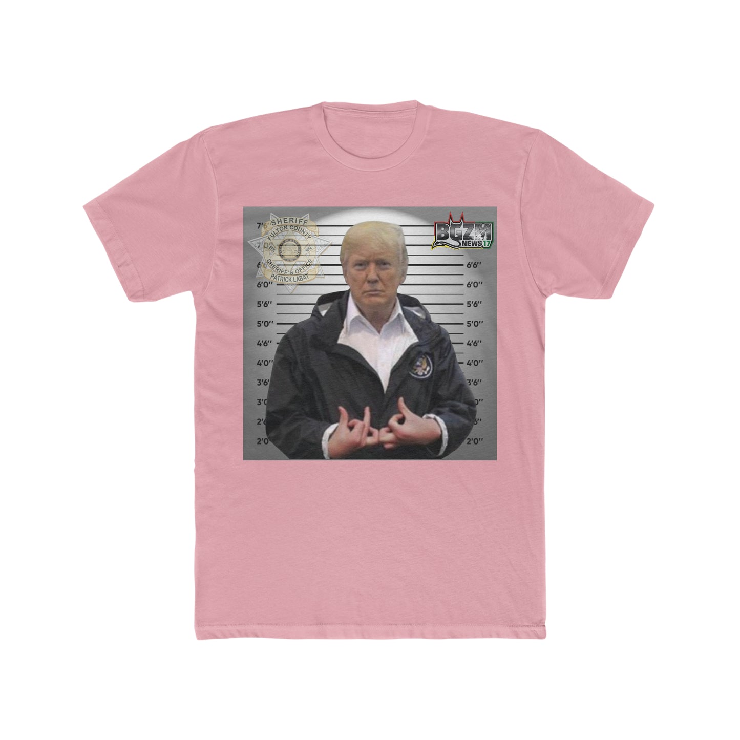 Trump is a Blood Men's Cotton Crew Tee