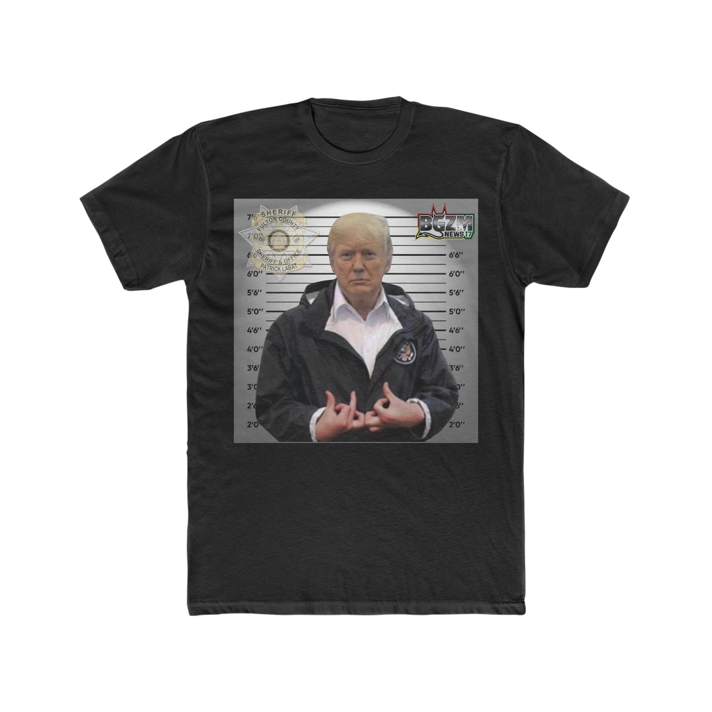 Trump is a Blood Men's Cotton Crew Tee