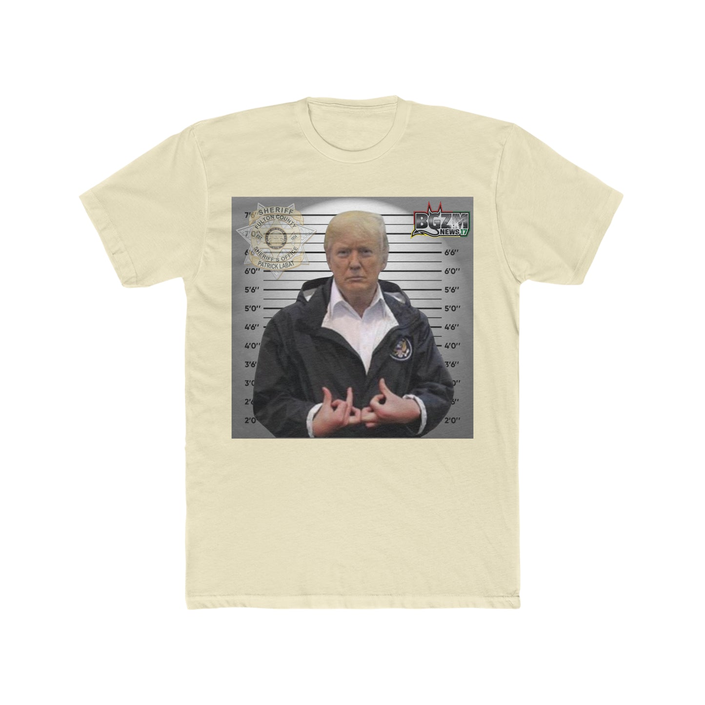 Trump is a Blood Men's Cotton Crew Tee