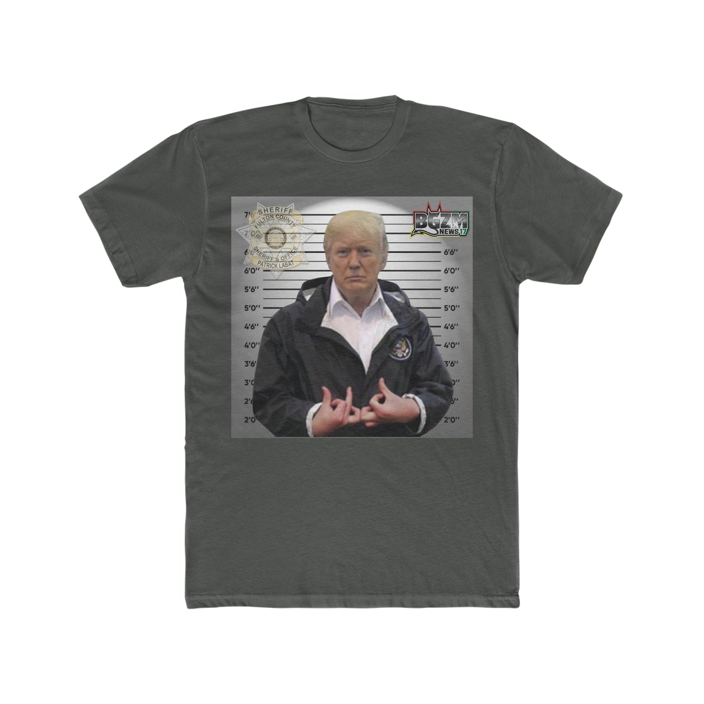 Trump is a Blood Men's Cotton Crew Tee