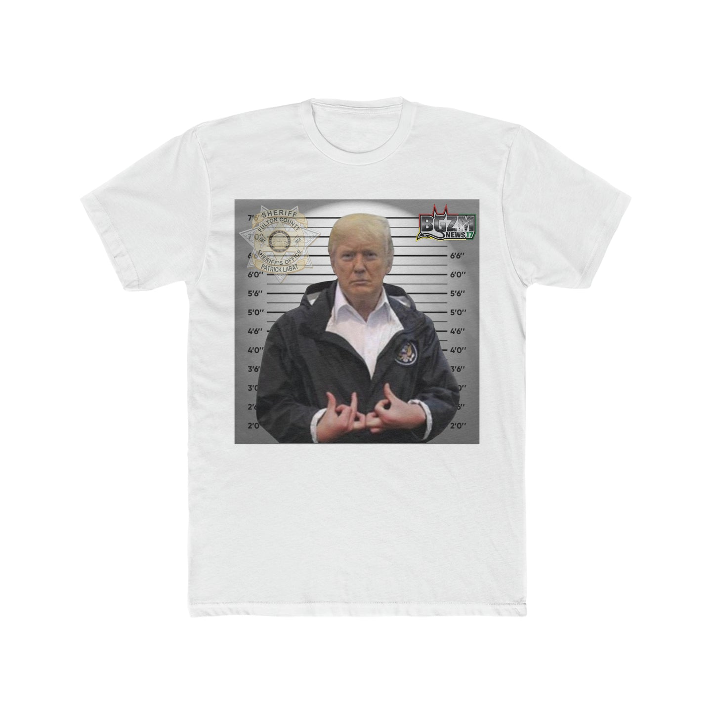 Trump is a Blood Men's Cotton Crew Tee