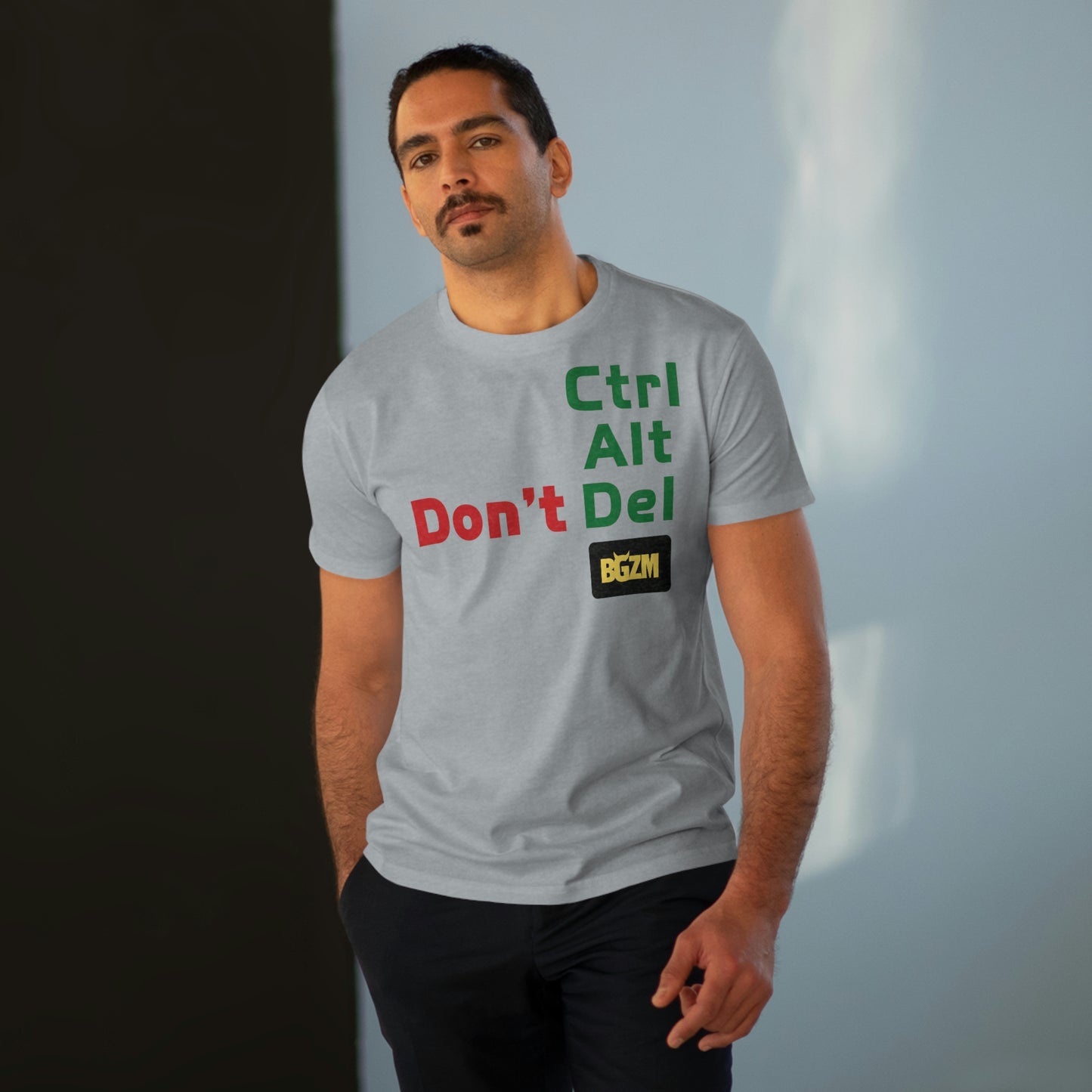 Men's Modern-fit ctrl alt don't delete  Tee