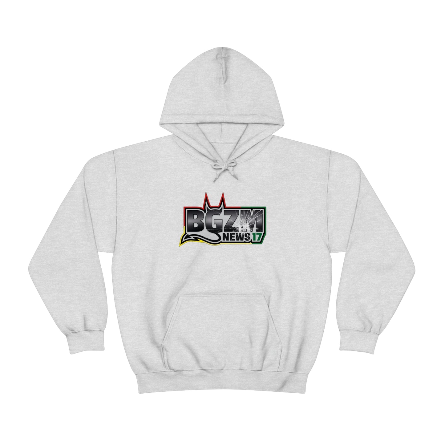 Unisex Heavy Blend™ BGZM NEWS 17 SHOT LOGO Hooded Sweatshirt
