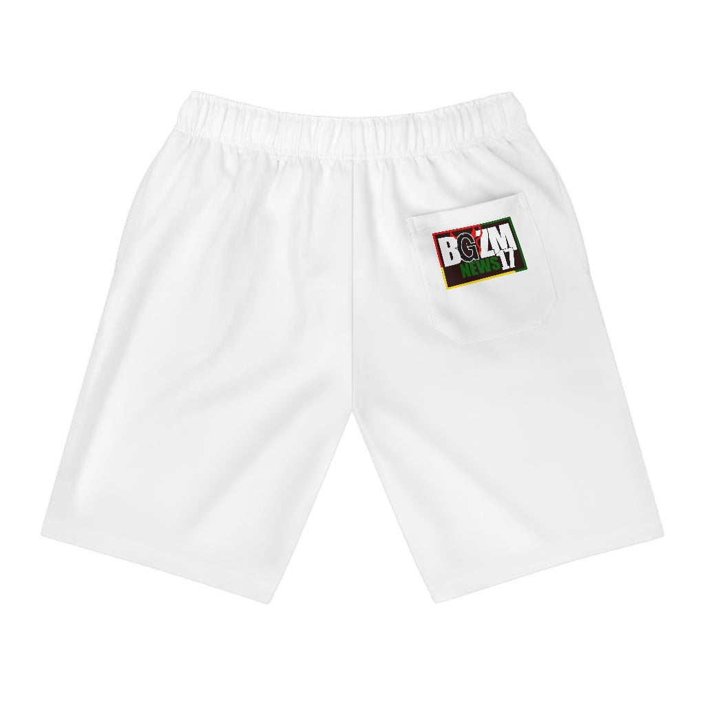 BGZM News 17 Athletic Long Shorts