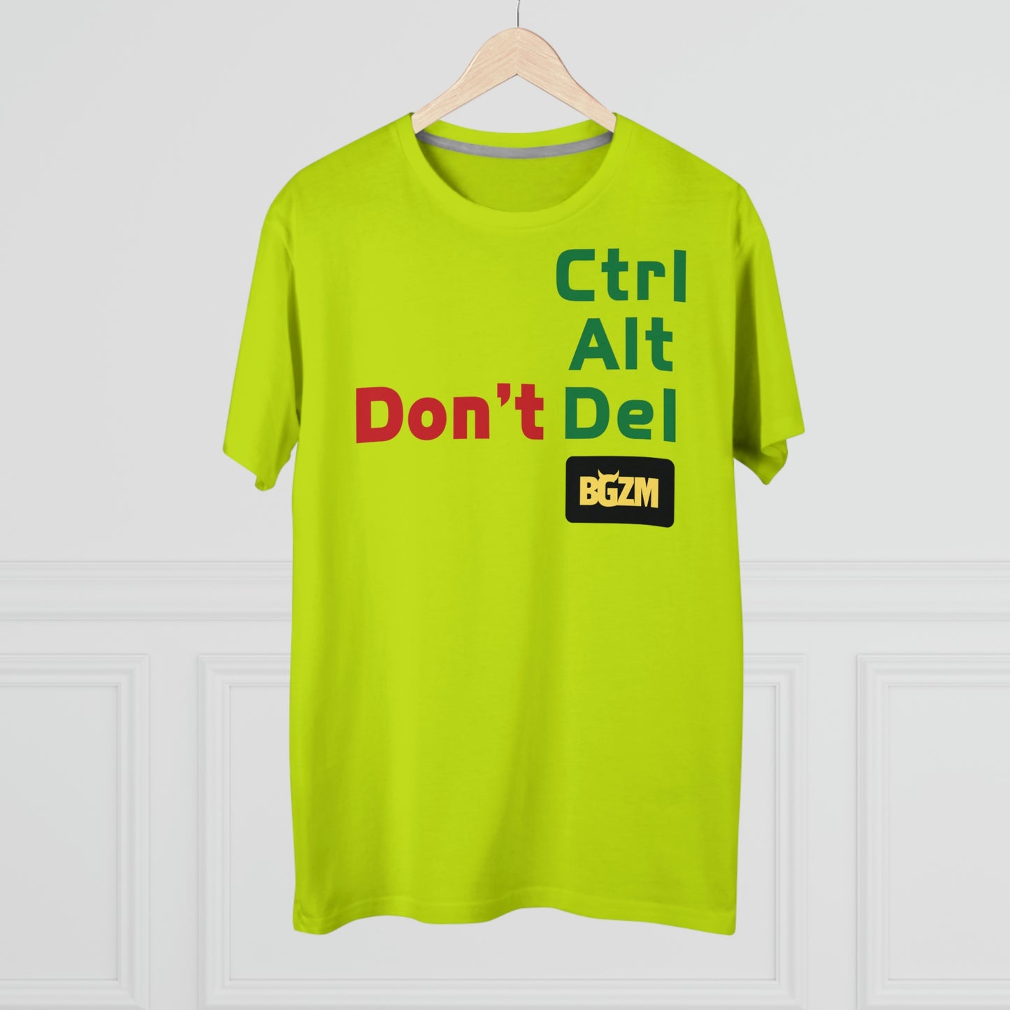 Men's Modern-fit ctrl alt don't delete  Tee