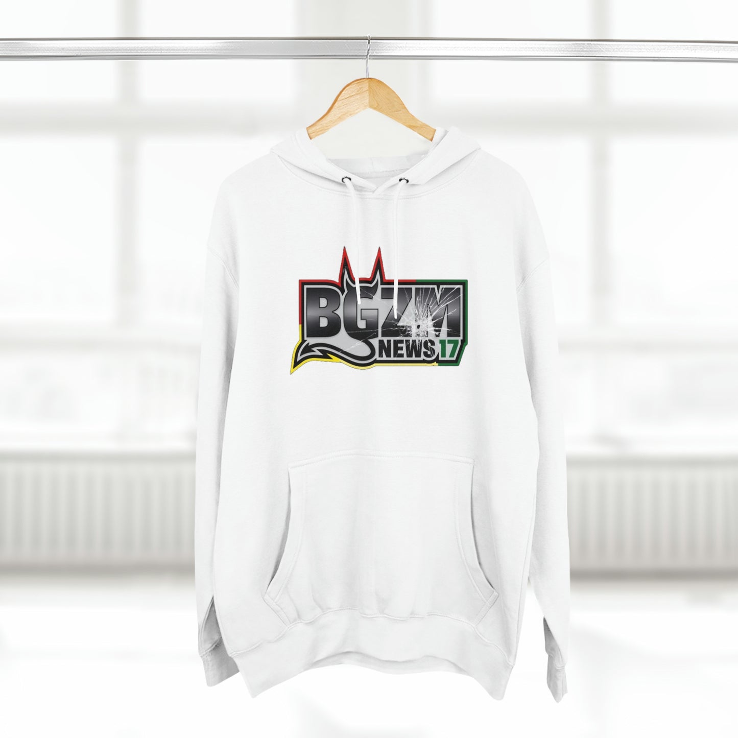 Unisex Premium BGZM NEWS 17 Pullover Hoodie