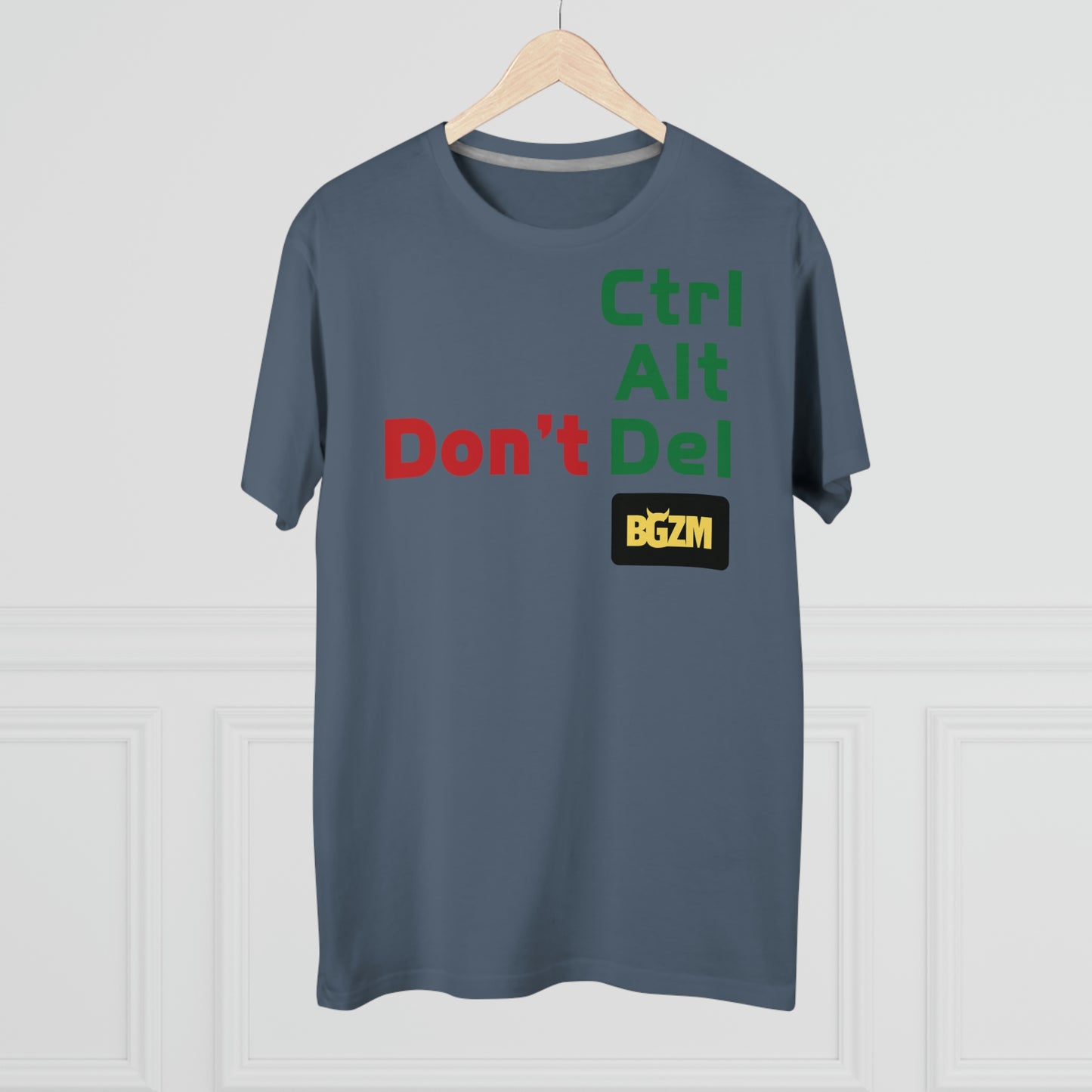 Men's Modern-fit ctrl alt don't delete  Tee