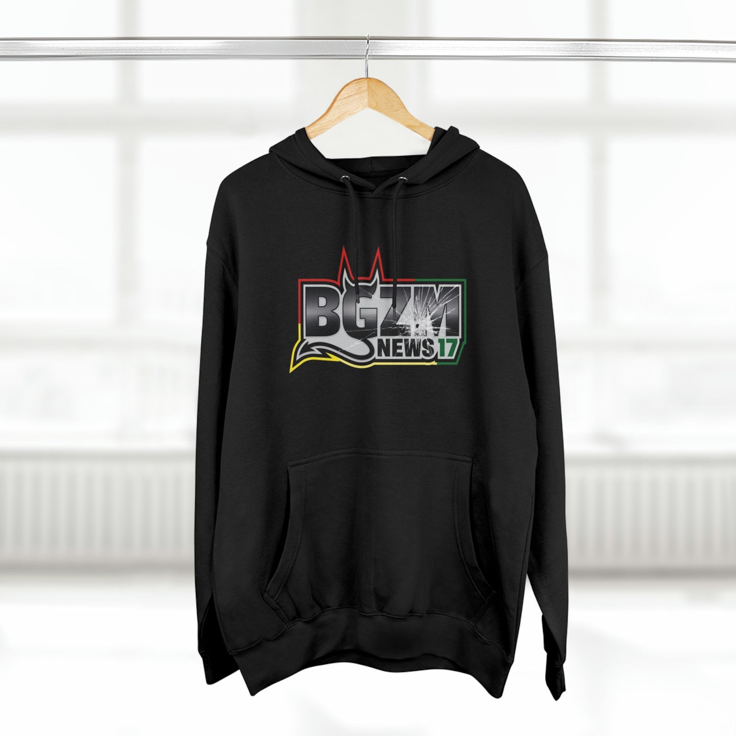 Unisex Premium BGZM NEWS 17 Pullover Hoodie