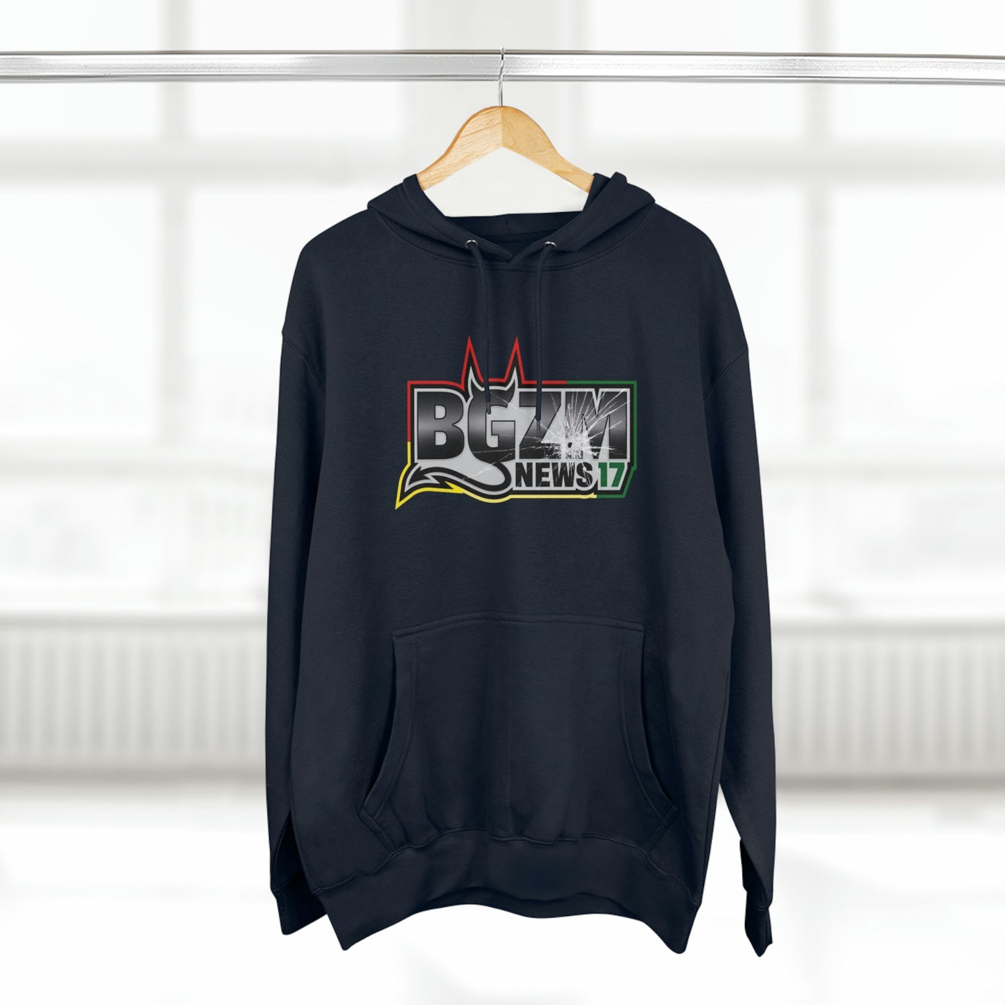 Unisex Premium BGZM NEWS 17 Pullover Hoodie